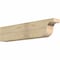Ekena Millwork Del Monte Rough Sawn Rafter Tail, Douglas Fir, 6"W x 10"H x 48"L RFT06X10X48DEL00RDF - alternate 1